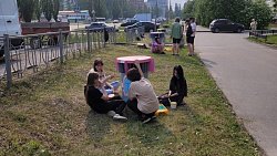 В одной из «запреток» Челябинской области дети создали необычные арт-объекты 