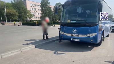 В Миассе поймали пьяного водителя автобуса с детьми