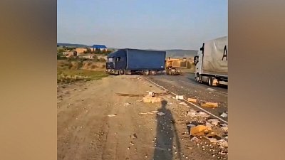 На трассе М-5 в Челябинской области организовали реверсивное движение из-за ДТП