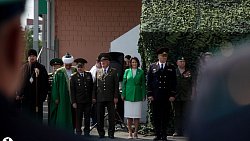 Алексей Текслер вручил пограничникам боевые медали и награды