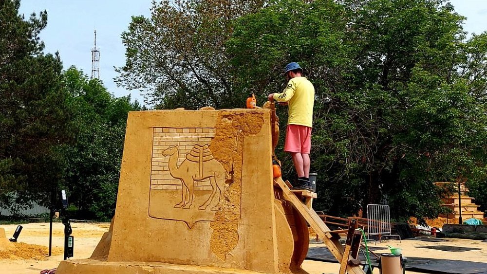 В челябинском горсаду имени  Пушкина вырежут четыре новых скульптуры