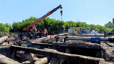 В Челябинске для строительства нового моста спрячут под землю полкилометра теплосетей