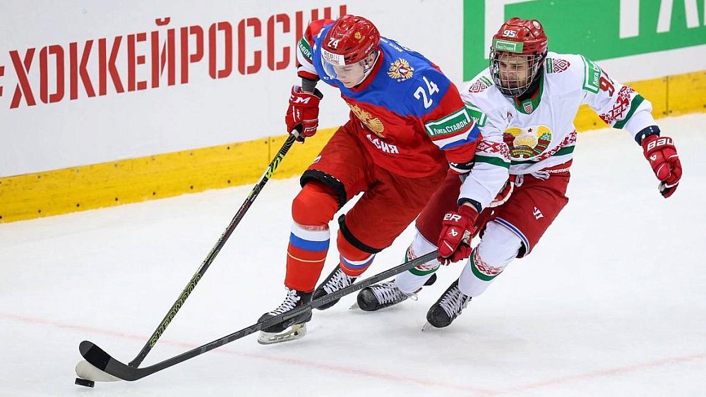 Челябинский хоккеист отличился в матче за сборную России на Кубке Будущего