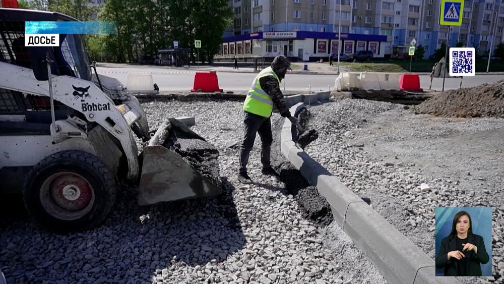 В Челябинске ремонтируют ключевые дорожные магистрали