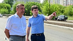 Дорогу в центре Челябинска сдадут на год раньше срока