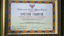 Южноуральцы получили почетные грамоты за восстановление Донбасса