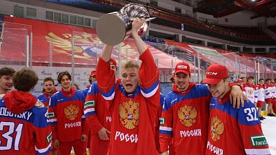 Два челябинских хоккеиста в составе сборной России завоевали «Кубок Будущего — 2023»