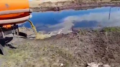 В Троицке обнаружили слив отходов в неустановленном месте В Троицке обнаружили слив отходов в неустановленном месте