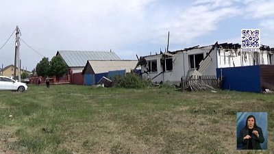 У фельдшера из Нагайбакского района сгорел дом