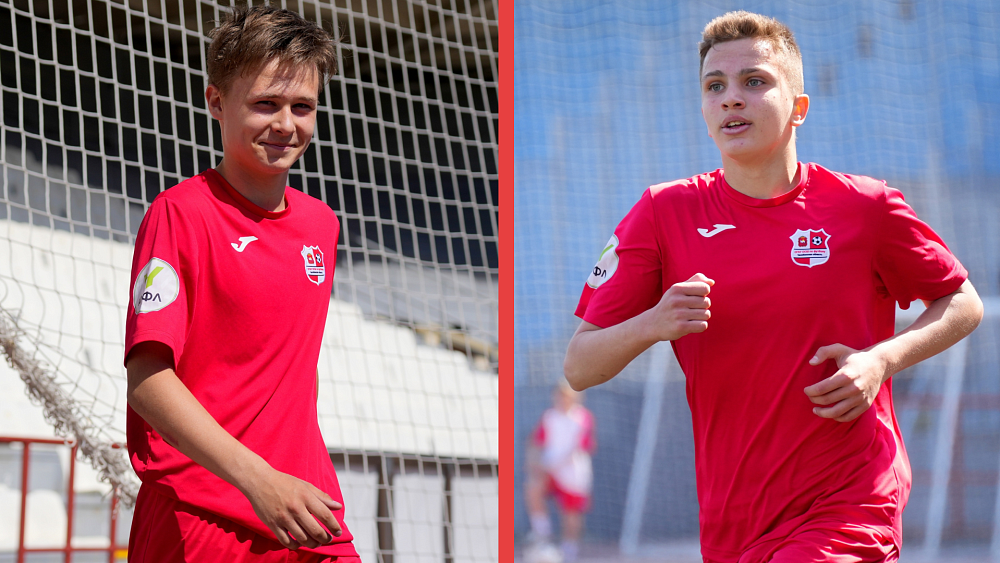 Два челябинских футболиста вошли в состав юношеской сборной России