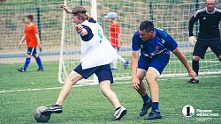 Хоккеисты «Трактора» уступили правительству Челябинской области в футбольном матче