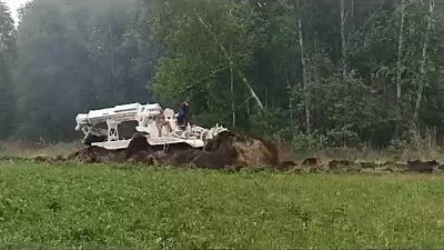 В Ашинском районе борются с масштабным торфяным пожаром