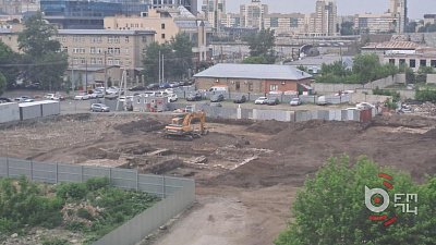 На стройплощадке высотки на улице Пушкина в Челябинске нашли схроны времен Гражданской войны