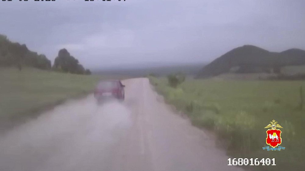 Полицейские устроили погоню со стрельбой за автомобилистом в Челябинской области