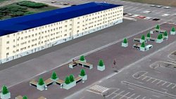 Привокзальную площадь челябинского аэропорта благоустроят к концу осени‑2023