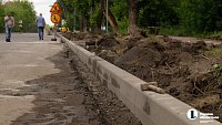 В Металлургическом районе Челябинска обновят более 150 тысяч квадратных метров дорог и тротуаров