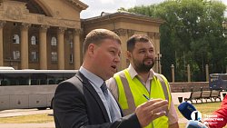 В Металлургическом районе Челябинска обновят более 150 тысяч квадратных метров дорог и тротуаров