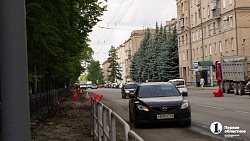 В Металлургическом районе Челябинска обновят более 150 тысяч квадратных метров дорог и тротуаров