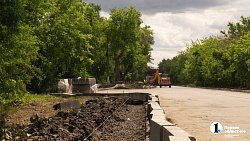 В Металлургическом районе Челябинска обновят более 150 тысяч квадратных метров дорог и тротуаров