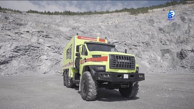 Миасское предприятие выпустило уникальный реанимобиль