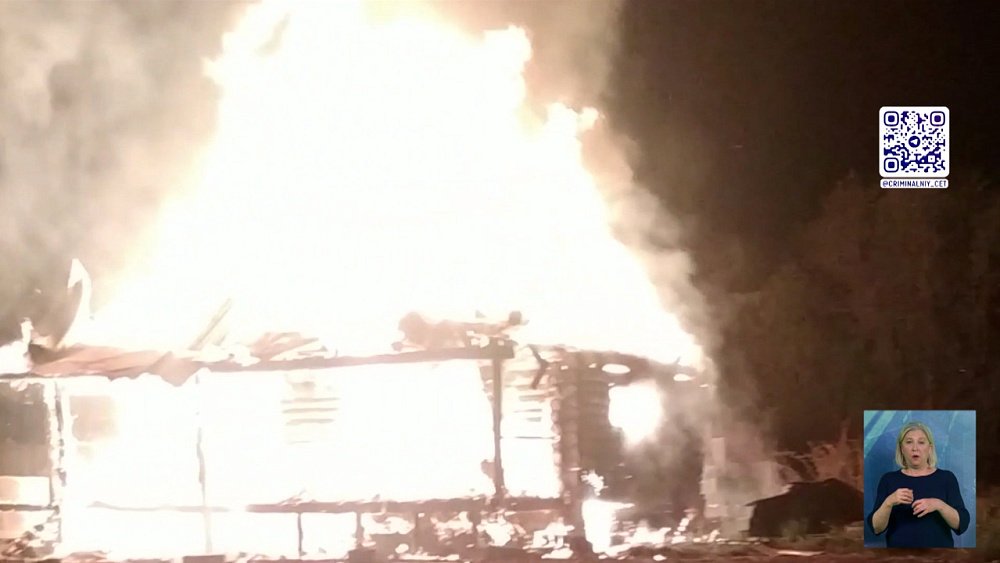 В Златоусте сгорел гостевой дом