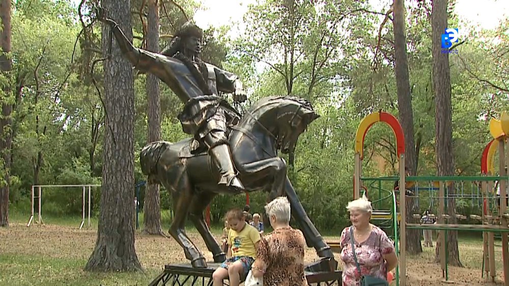 Копия памятника Салавату Юлаеву появилась в Миассе