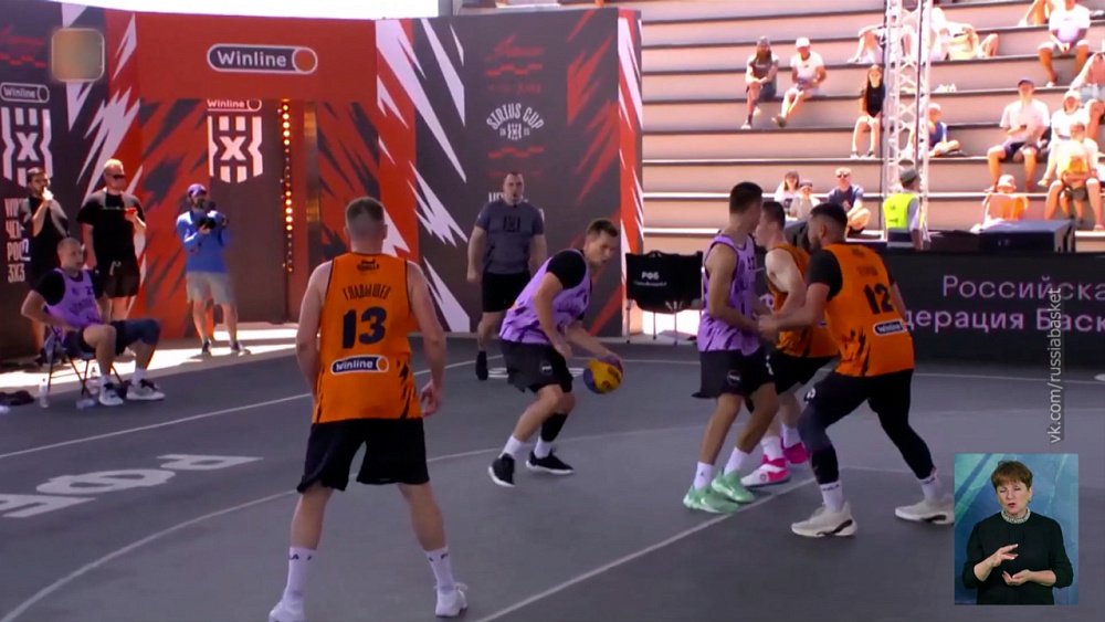 Баскетбольный клуб «Курчатов» уступил в двух матчах в Сочи