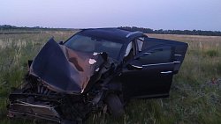 Пассажир «Киа» погиб при опрокидывании автомобиля в Челябинской области