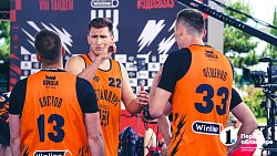 Баскетболисты «Курчатова» завоевали путевку в финал чемпионата России по баскетболу 3×3