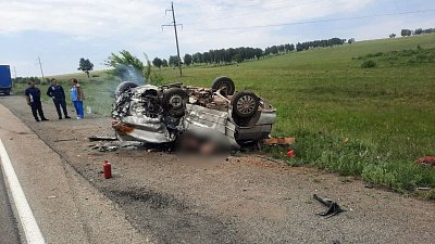 Шесть человек погибли при столкновении авто в Нагайбакском районе