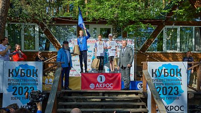 Федор Конюхов посетил детскую регату на озере Тургояк в Челябинской области