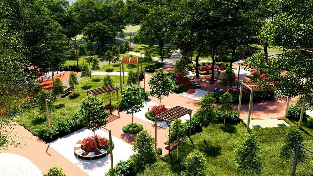 Сквер за Дворцом культуры в Миассе благоустроят в 2023 году