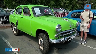 Автопром ХХ века в сюжете «Выставка ретро-машин»