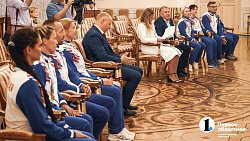 В Челябинске наградили команду ММК за победу на Всероссийском фестивале ГТО