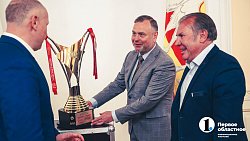 В Челябинске наградили команду ММК за победу на Всероссийском фестивале ГТО