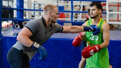 Боксеры поддержали дзюдоистов перед стартом Russian Judo Tour в Челябинске