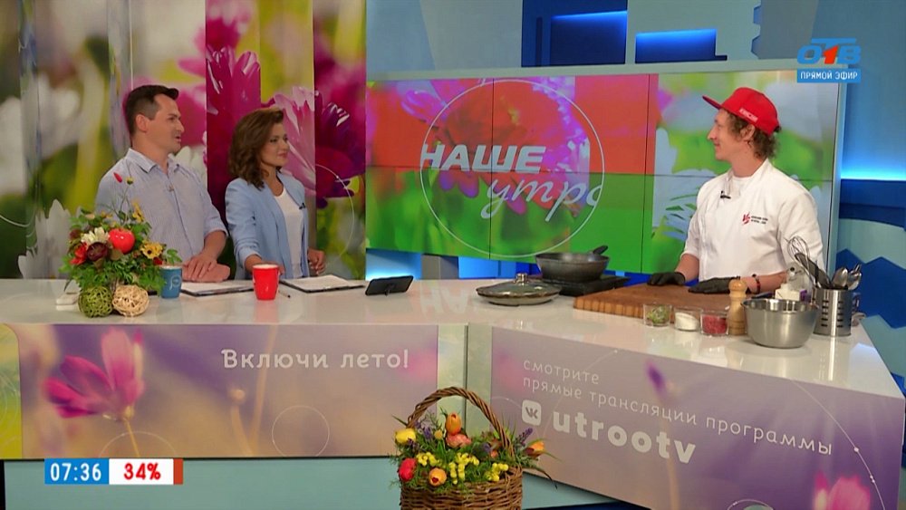 Омлет «пуляр» от Виталия Сурина — Гость в студии