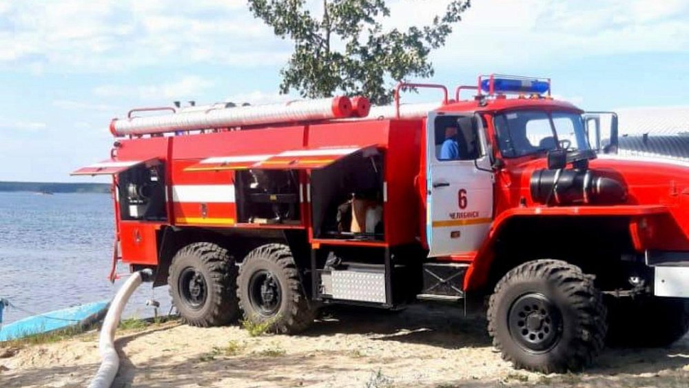 В Аргаяшском районе усиленно тушат торфяной пожар