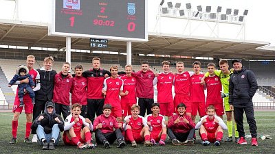 Команды «Челябинск-ОСШ» победили сверстников из Уфы в Юношеской футбольной лиге