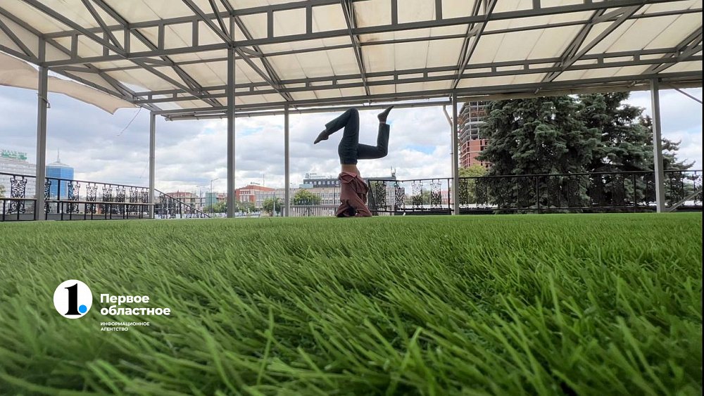У дворца спорта «Юность» в Челябинске появится открытая площадка для йоги