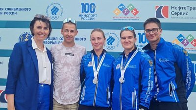 Челябинские пятиборки стали призерами первенства России