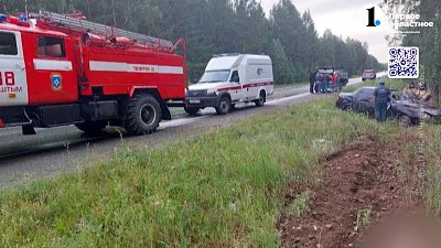 В Озёрске водитель устроил массовую аварию