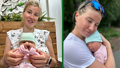 Челябинская конькобежка Ольга Фаткулина поделилась фотографией со своей дочкой