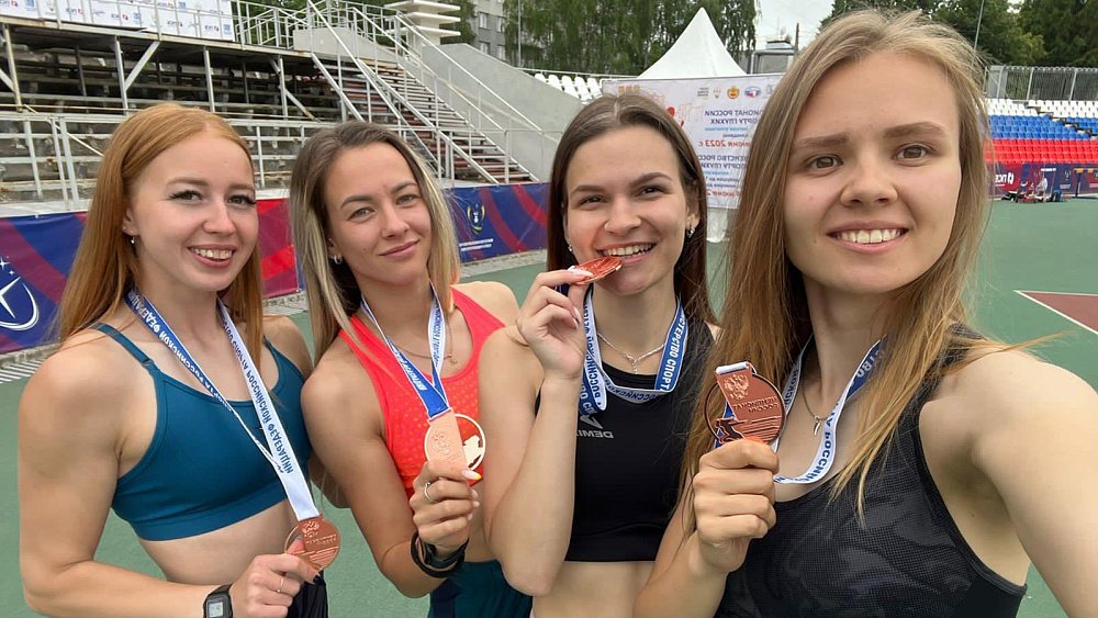 Челябинки завоевали четыре медали на чемпионате России по легкой атлетике