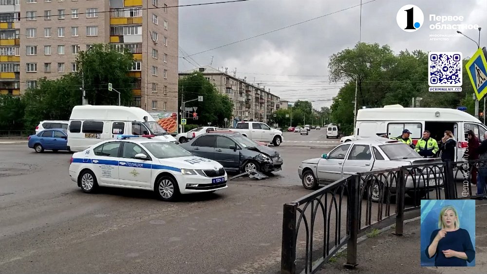 В Копейске в ДТП пострадала девочка