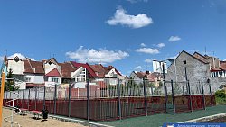 В Магнитогорске на месте пустыря построили спортивную площадку по инициативе горожан