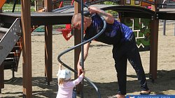 В Магнитогорске на месте пустыря построили спортивную площадку по инициативе горожан