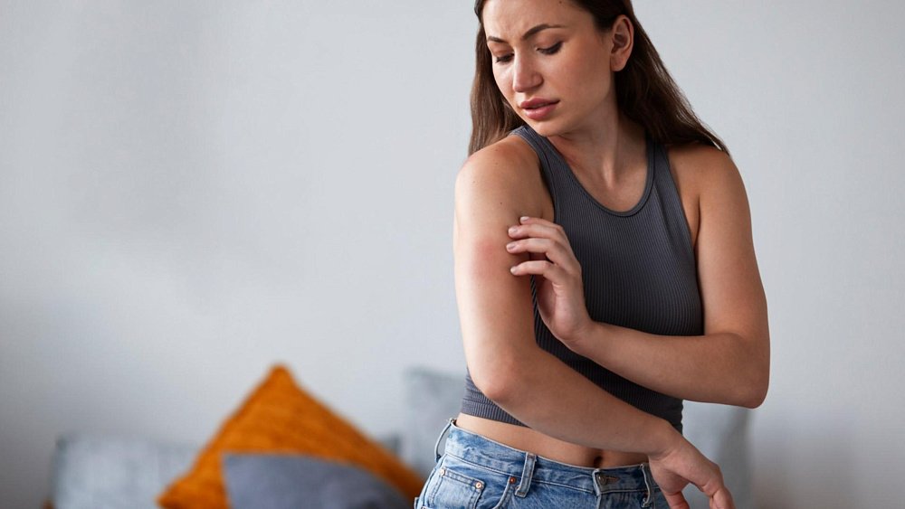 Высыпания на коже могут говорить об очищении организма