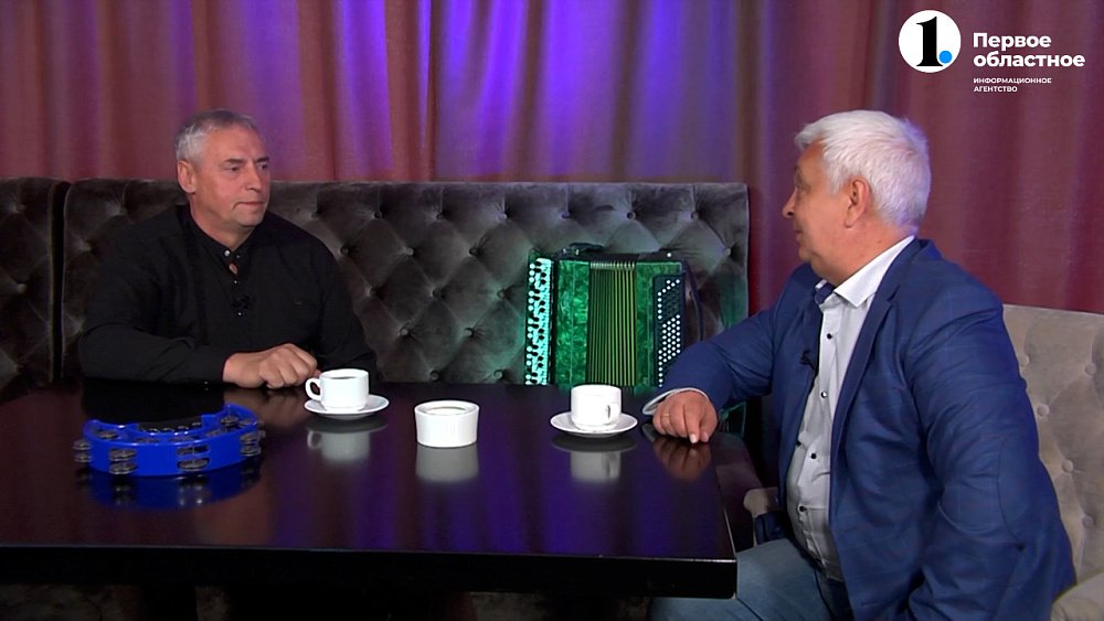 В гостях у передачи «Хорошие песни» Виктор Меньшенин