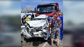В Челябинске женщина погибла в ходе массового ДТП